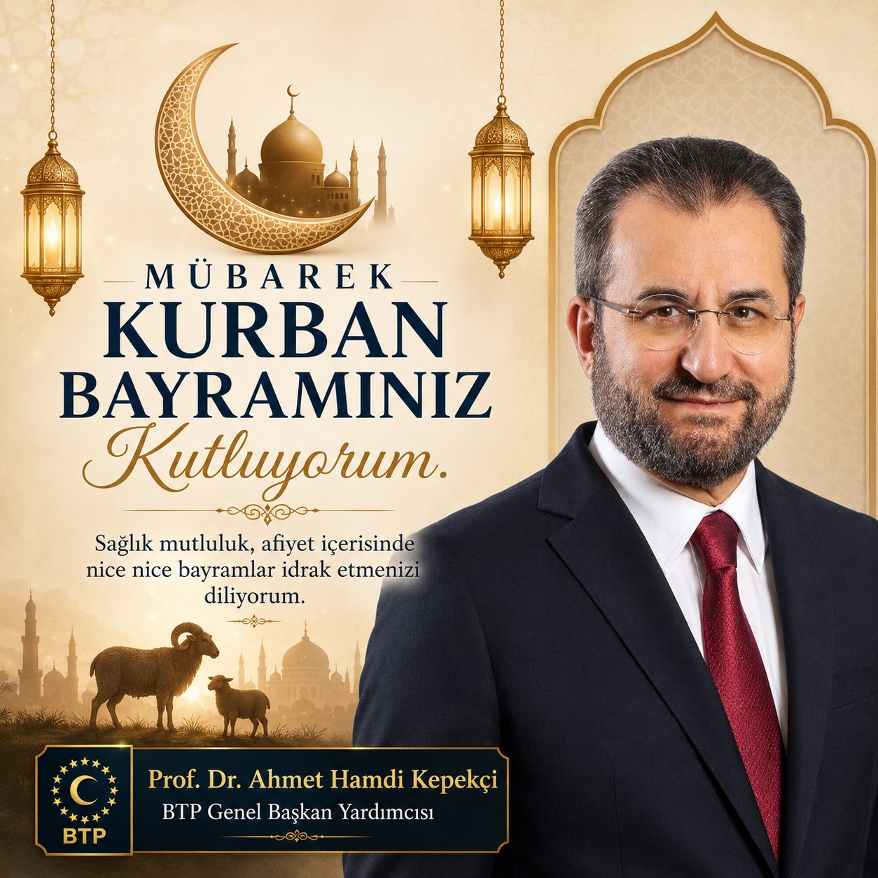 Mübarek Kurban Bayramınızı Kutluyorum